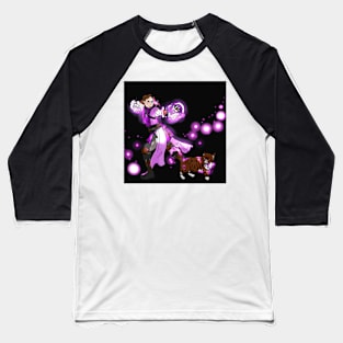 Deseret Beestinger - arcane trickster with cat Baseball T-Shirt